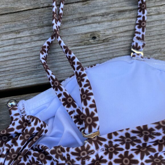 Cupshe tie-back 'monokini' swimsuit, new with tags! - Picture 9 of 14